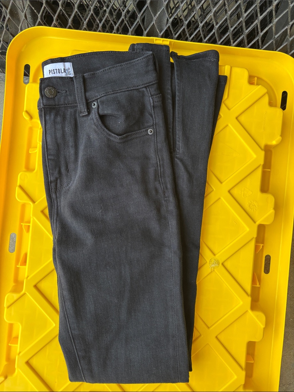 Pistola High Rise Vented Slim Cigarette Jeans Size 25